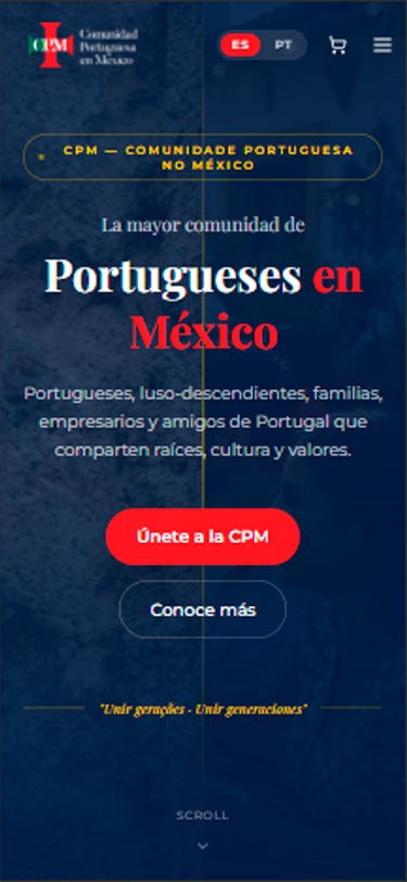 Maqueta Comunidad Luso-Mexicana